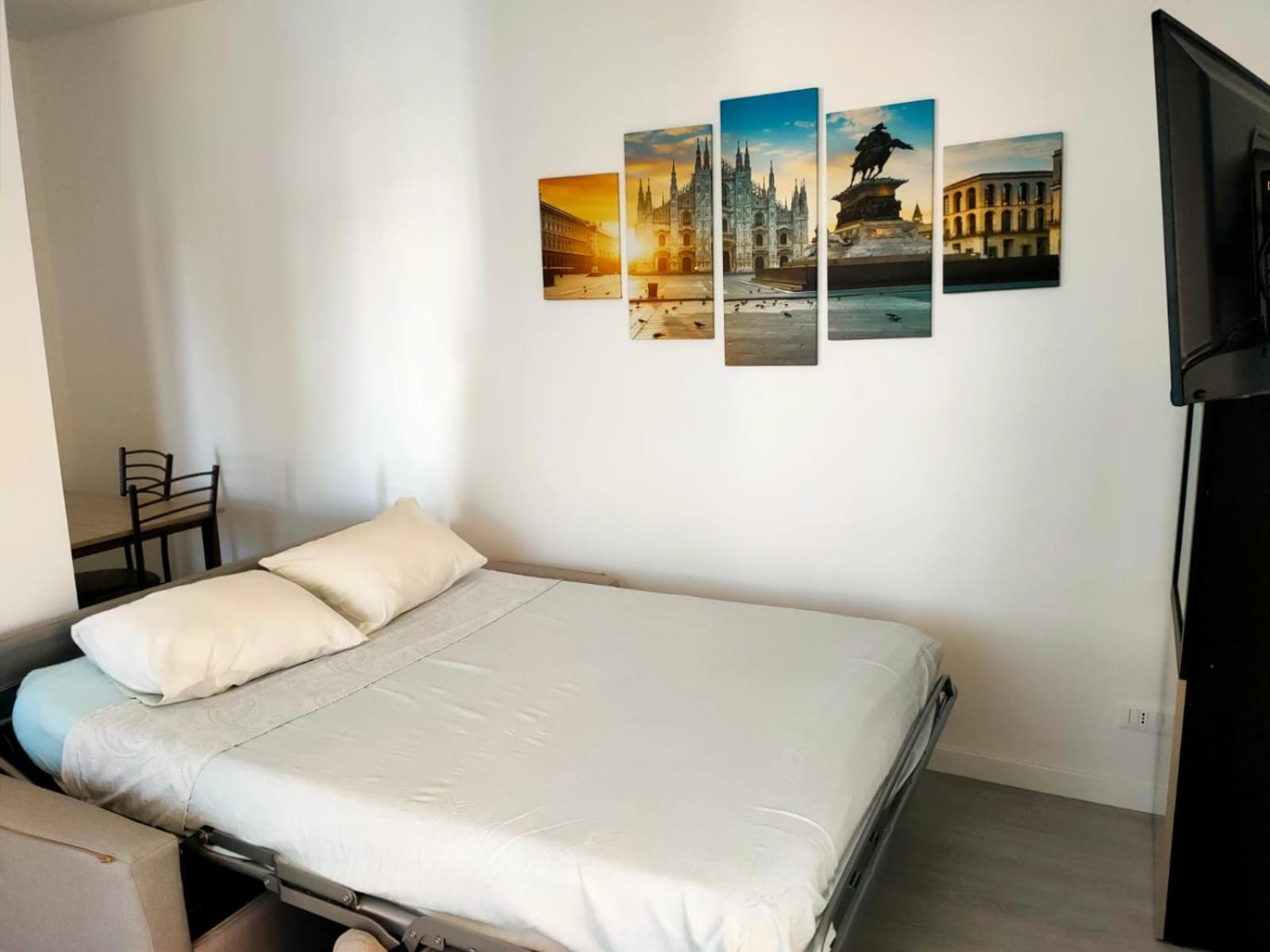 Bilocale Metro 4 - Linate Airport E Duomo 10 Min Appartement Milaan